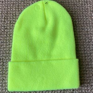DeWalt Neon Yellow Beanie NWT